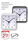 Aktuelle Wecker Angebote bei GLOBUS in Braunschweig Aktuelles Quartz-Wecker Angebot bei GLOBUS in Braunschweig ab 2,99 €