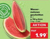 Wassermelonen geschnitten im aktuellen Kaufland Prospekt