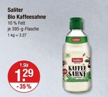 Aktuelles Bio Kaffeesahne Angebot bei V-Markt in Regensburg ab 1,29 €