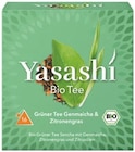 Bio Tee Grüner Tee Genmaicha & Zitronengras oder Bio Tee Pure Kräuter Angebote von Yasashi bei REWE Euskirchen für 2,19 €