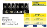 Energy Drink von 28 Black im aktuellen METRO Prospekt