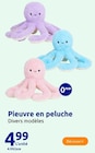 Pieuvre en peluche en promo chez Action Montauban à 4,99 €