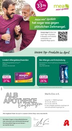 Aktueller mea - meine apotheke Apotheken Prospekt für Sonnenbühl: Unsere April-Angebote mit 4} Seiten, 01.04.2026 - 30.04.2026