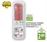 Zartes Schweine-Filet 1A Zuschnitt Angebote von Hofglück bei E center Göppingen für 2,49 €