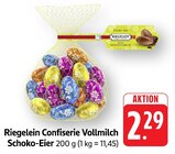 Vollmilch Schoko-Eier Angebote von Riegelein Confiserie bei E center Trier für 2,29 €