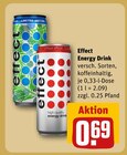 Energy Drink Angebote von Effect bei REWE Oranienburg für 0,69 €