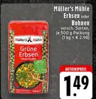 EDEKA Borchen - Erbsen oder Bohnen Angebot im Prospekt Erbsen oder Bohnen bei EDEKA im Borchen Prospekt für 1,49 €