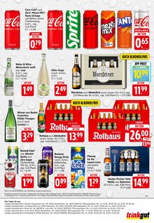 Coca Cola Zero im aktuellen Trinkgut Prospekt (Heidelberg) Coca Cola Zero im Trinkgut Prospekt "Aktuelle Angebote" mit 8 Seiten (Heidelberg)
