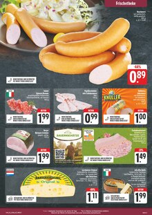 Wurst im EDEKA Prospekt "Wir lieben Lebensmittel!" mit 8 Seiten (Nürnberg)