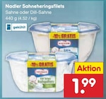 Sahneheringsfilets bei Netto Marken-Discount im Prospekt "" für 1,99 €