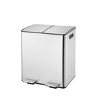 Poubelle de tri en métal - CARREFOUR HOME en promo chez Carrefour Market Nanterre à 49,99 €