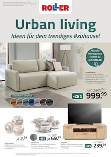 ROLLER Prospekt URBAN LIVING mit 10 Seiten