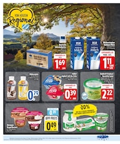Milch im EDEKA Prospekt in Augsburg Aktueller EDEKA Prospekt mit Milch, "SPAREN IST APP SACHE", Seite 4