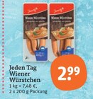 Wiener Würstchen im Angebot bei tegut in Mannheim Wiener Würstchen Angebote von Jeden Tag bei tegut Mannheim für 2,99 €