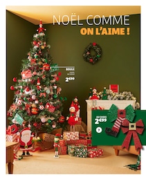 Offre Sapin Noël dans le catalogue Gifi du moment à la page 4