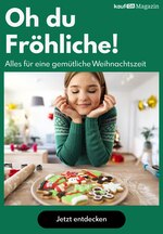 kaufDA Magazin Prospekt für Leverkusen mit 1 Seiten kaufDA Magazin Prospekt für Leverkusen: "Oh du Fröhliche!", 1 Seiten, 30.11.2020 - 25.12.2020