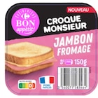 Carrefour Market Le Lavandou - Promo Croque monsieur Promo Croque monsieur à 2,59 € dans le catalogue Carrefour Market à Le Lavandou