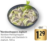 Nordseehappen Joghurt Angebote bei E center Filderstadt für 1,29 €