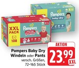 Baby Dry Windeln Angebote von Pampers bei E center Bensheim für 23,99 €