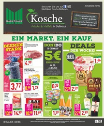 Marktkauf Prospekt "Aktuelle Angebote", 16 Seiten, 20.07.2026 - 20.07.2026 Aktueller Marktkauf Prospekt, "Aktuelle Angebote", mit Angeboten der Woche, gültig von 20.07.2026 bis 20.07.2026