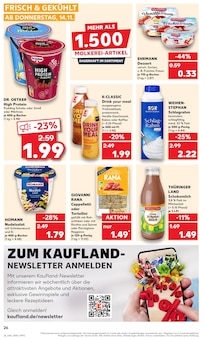 Sahne im Kaufland Prospekt "Aktuelle Angebote" mit 64 Seiten (Rostock)