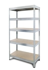 Promo Étagère garage bois/métal "Hecta" 5 tablettes - H.180 x l.97 x P.40 cm à 49,90 € dans le catalogue Brico Dépôt à Wintershouse