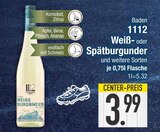 1112 Weißburgunder Angebote von Baden bei EDEKA Augsburg für 3,99 €