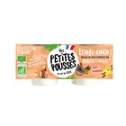 Dessert Bio 100% Végétal - LES PETITES POUSSES en promo chez Carrefour Dessert Bio 100% Végétal - LES PETITES POUSSES dans le catalogue Carrefour