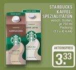 Cappuccino Angebote von Starbucks bei EDEKA Haltern am See für 3,33 €