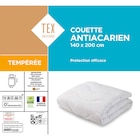 Couette "Anti-acarien" - TEX HOME - Carrefour à Saint-Médard-en-Jalles Couette "Anti-acarien" - TEX HOME en promo chez Carrefour Saint-Médard-en-Jalles à 34,99 €