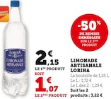 Limonade Artisanale - Lorina dans le catalogue Super U