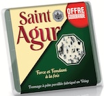 Saint agur portion offre gourmande en promo chez Intermarché Hyper Saint agur portion offre gourmande dans le catalogue Intermarché Hyper