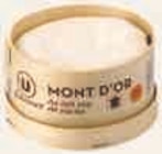 Mini Mont d'Or AOP au lait cru - U SAVEURS en promo chez Super U Rouen à 6,07 €