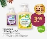 Flüssigseife von Sodasan im aktuellen tegut Prospekt für 3,49 €