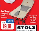 Campingstuhl bei Kaufhaus Stolz im Prospekt "" für 19,19 €