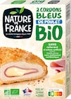 Promo CORDON BLEU OU NUGGETS DE POULET BIO NATURE DE FRANCE à 4,50 € dans le catalogue Super U à Cognocoli-Monticchi