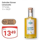 Limoncello im Angebot bei GLOBUS in Erftstadt Limoncello Angebote von Gebrüder Sinner bei GLOBUS Erftstadt für 13,49 €