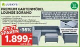Aktuelle Gartensitzmöbel Angebote bei Marktkauf in Leipzig Aktuelles Premium Gartenmöbel Lounge Sorano Angebot bei Marktkauf in Leipzig ab 1.899,00 €
