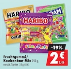 Fruchtgummi/Kaubonbon-Mix im Angebot bei Mäc-Geiz in Dresden Fruchtgummi/Kaubonbon-Mix Angebote von Haribo bei Mäc-Geiz Dresden für 2,00 €