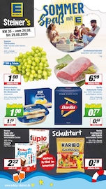 EDEKA Supermarkt Prospekt der aktuellen Woche mit 27 Seiten, gültig von 24.08.2026 bis 29.08.2026, in Wettringen und Umgebung Aktueller EDEKA Supermarkt Prospekt in Wettringen und Umgebung, "Aktuelle Angebote" mit 27 Seiten, 24.08.2026 - 29.08.2026