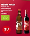 Glühwein oder Punsch alkoholfrei bei Getränke Hoffmann im Herzberg Prospekt für 3,49 €