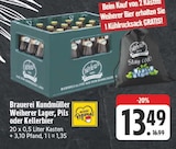 EDEKA Memmelsdorf - Weiherer Lager Angebot im Prospekt Weiherer Lager bei EDEKA im Memmelsdorf Prospekt für 13,49 €