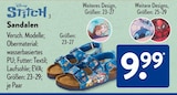 Sandalen bei ALDI SÜD im Prospekt "" für 9,99 €