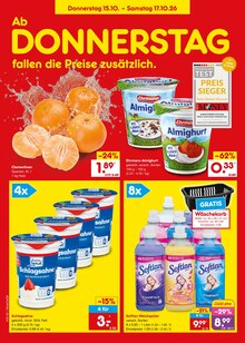 Sahne im aktuellen Netto Marken-Discount Prospekt (Heidelberg) Sahne im Netto Marken-Discount Prospekt "Aktuelle Angebote" mit 71 Seiten (Heidelberg)