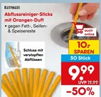 Abflussreiniger-Sticks mit Orangen-Duft von FASTMATE im aktuellen Netto Marken-Discount Prospekt für 9,99 €