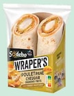 SANDWICH WRAPER'S POULET PANÉS - SODEBO dans le catalogue Intermarché