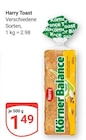 Toast im Angebot bei GLOBUS in Gotha Toast Angebote von Harry bei GLOBUS Gotha für 1,49 €