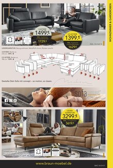 Sofa im BRAUN Möbel-Center Prospekt "SPRING SALE" mit 20 Seiten (Freiburg (Breisgau))