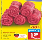 Rouladen vom Rind im aktuellen Prospekt bei Netto Marken-Discount in Schlierbach