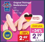 Original Thüringer Rostbratwurst Angebote von Wolf bei Netto Marken-Discount Jena für 2,29 €